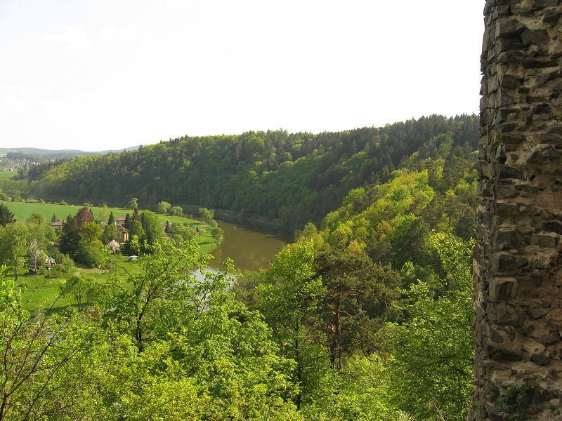 Kolo Velké Popovice - Pyšely - Sázava - Štiřín - 9.5.2008