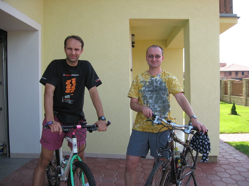 Na kole za Uhříněvsí - 26.8.2007