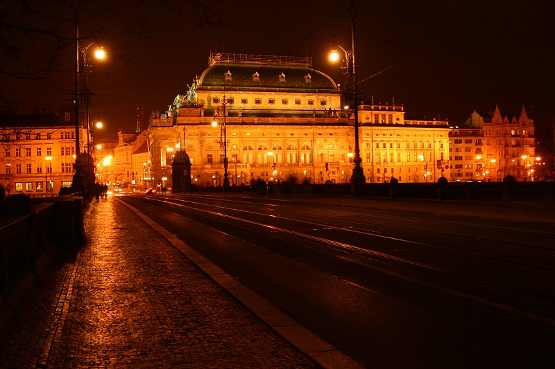 Novoroční ohňostroj v Praze - 1.1.2008