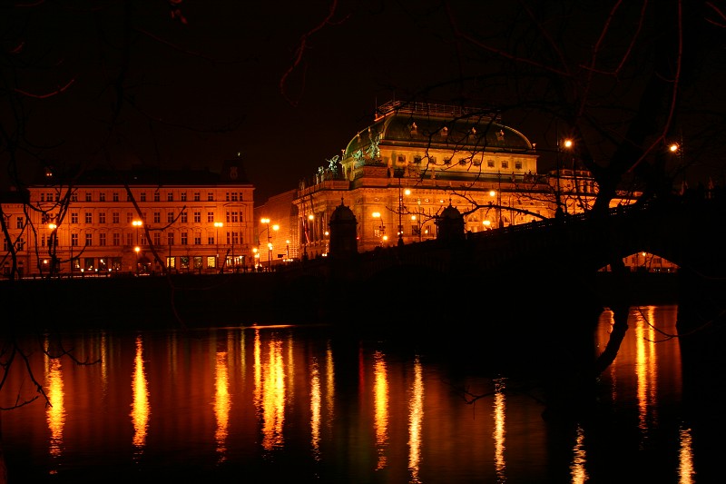 Novoroční ohňostroj v Praze - 1.1.2008