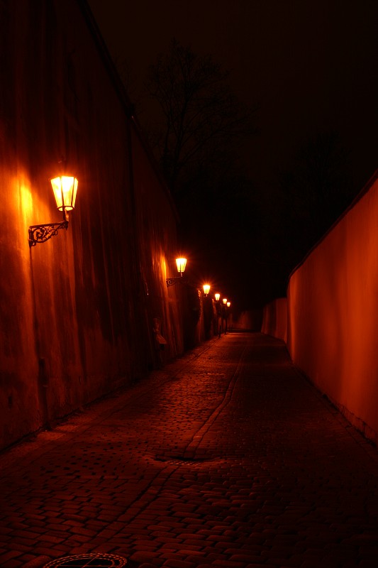 Noční Praha - 23.12.2007