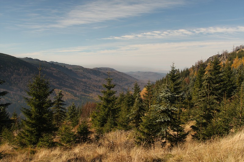 Přechod Jizerských hor - 25.10. - 28.10.2008